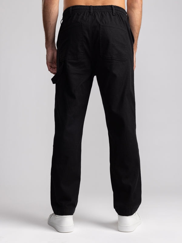 WOVEN PANTS Black / 46