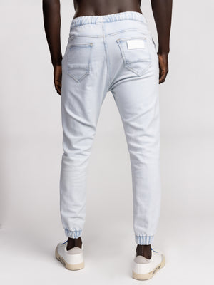 WOVEN PANTS Light Blue / 46