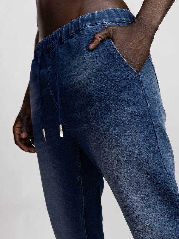 WOVEN PANTS Blue / 46