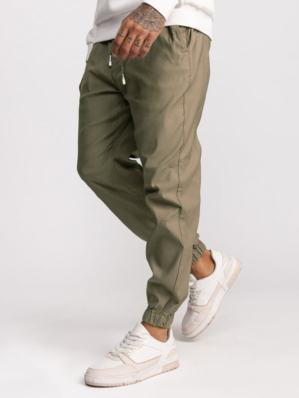 WOVEN PANTS Khaki / 46