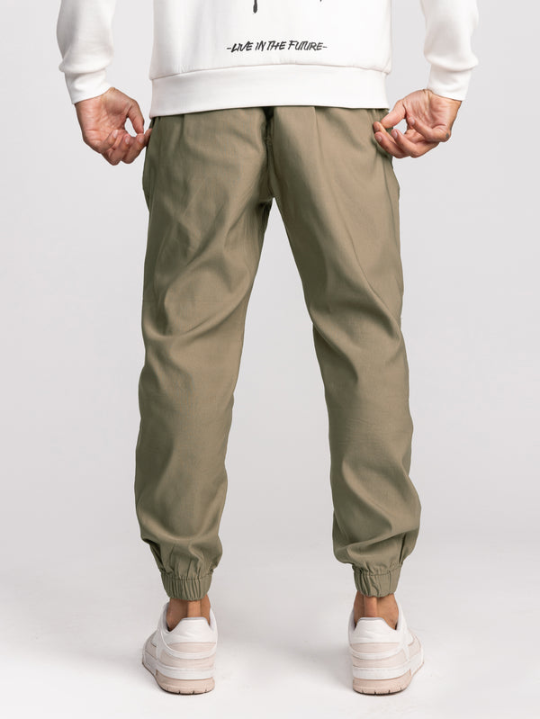 WOVEN PANTS Khaki / 46