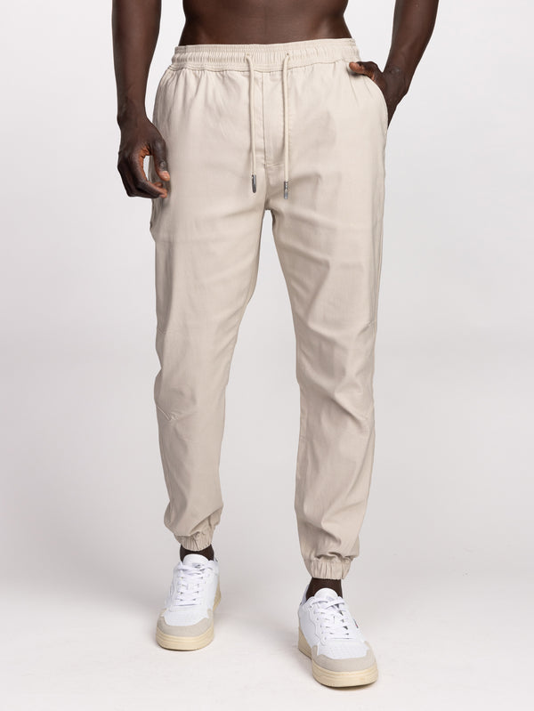 WOVEN PANTS Stone / 46