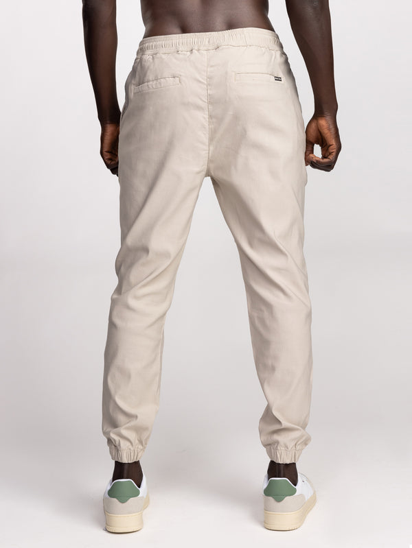 WOVEN PANTS Stone / 46