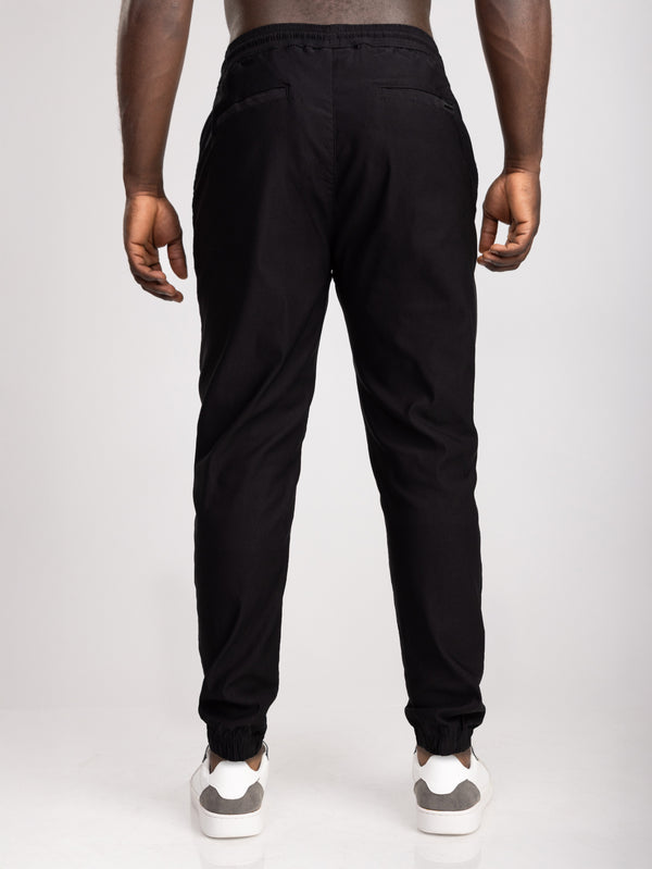 WOVEN PANTS Black / 46