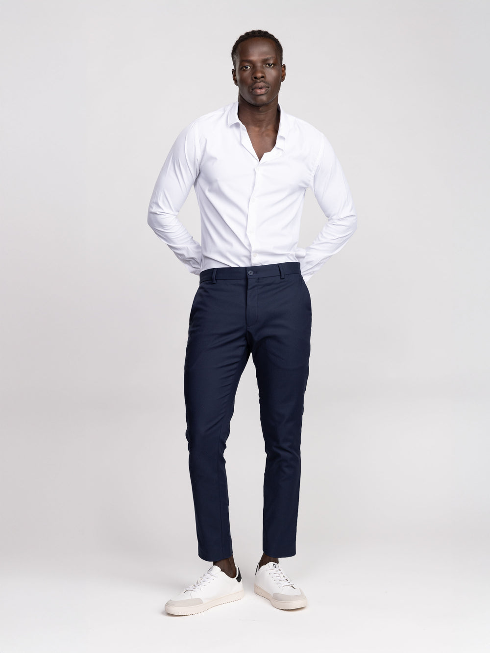 FASHION SUIT PANTS Navy / 48