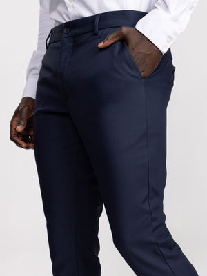 FASHION SUIT PANTS Navy / 48