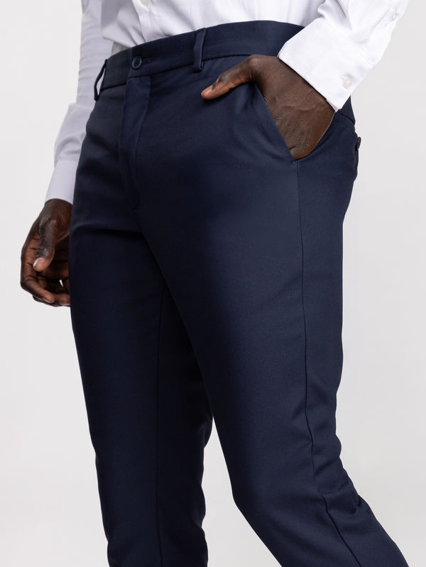 FASHION SUIT PANTS Navy / 48
