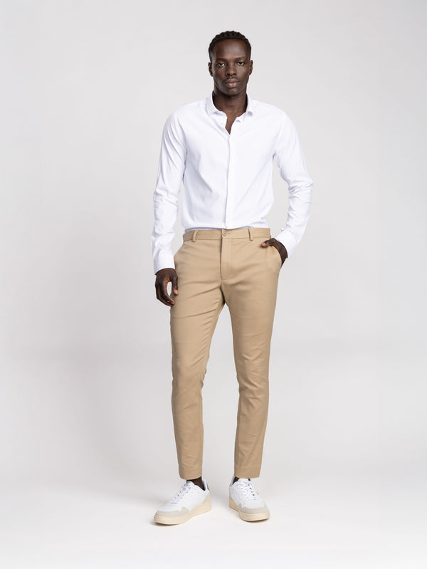 FASHION SUIT PANTS Camel / 48