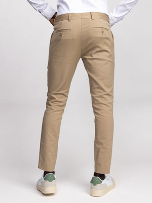 FASHION SUIT PANTS Camel / 48