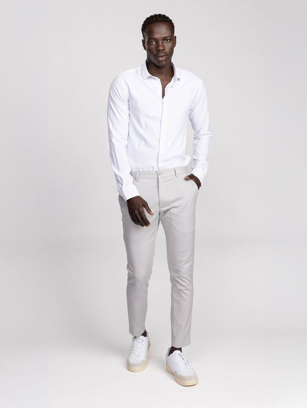 FASHION SUIT PANTS Light Gray / 48
