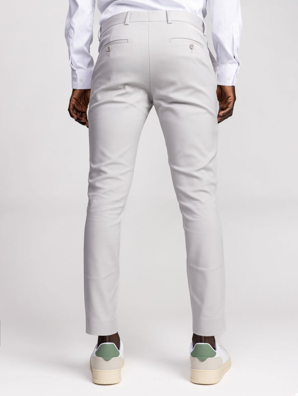 FASHION SUIT PANTS Light Gray / 48
