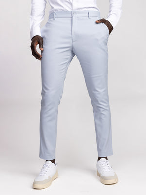 FASHION SUIT PANTS Light Blue / 48