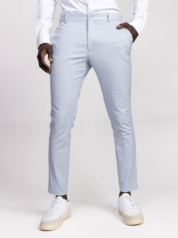 FASHION SUIT PANTS Light Blue / 48
