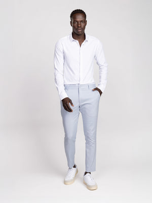 FASHION SUIT PANTS Light Blue / 48