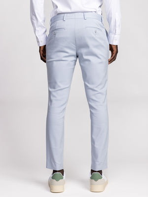 FASHION SUIT PANTS Light Blue / 48