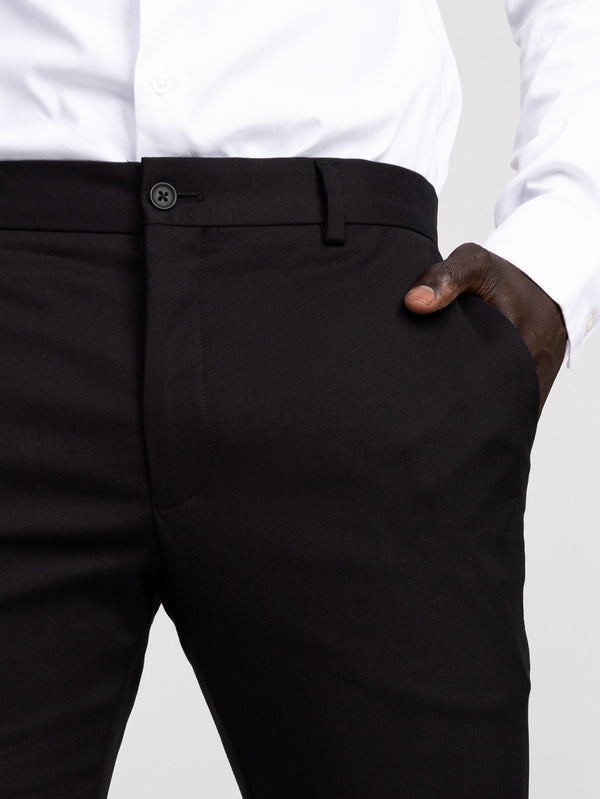 FASHION SUIT PANTS Black / 48
