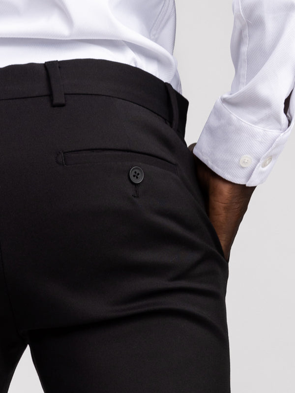 FASHION SUIT PANTS Black / 48