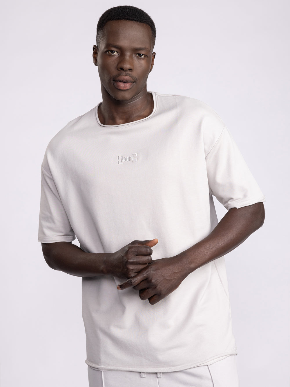 FASHION SET TOP Light Gray / XXS