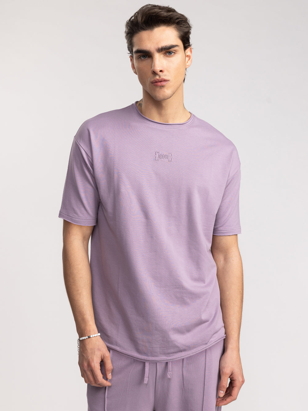 FASHION SET TOP Light Smoky Purple / XXS