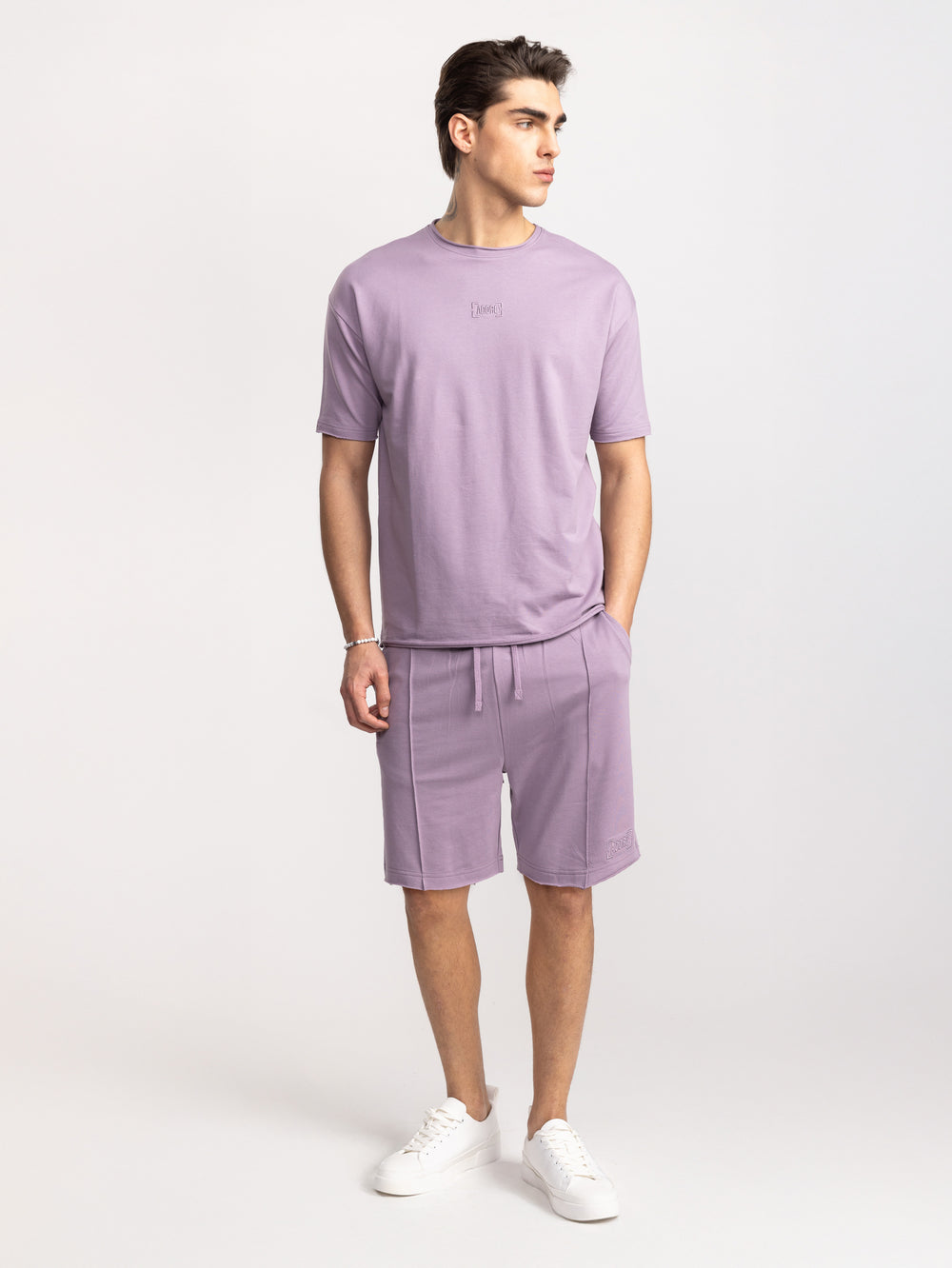 FASHION SET TOP Light Smoky Purple / XXS