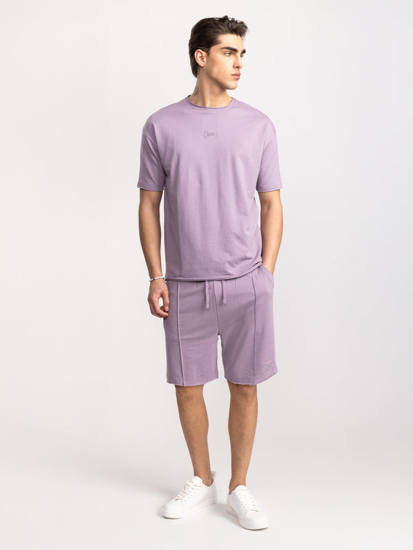 FASHION SET TOP Light Smoky Purple / XXS