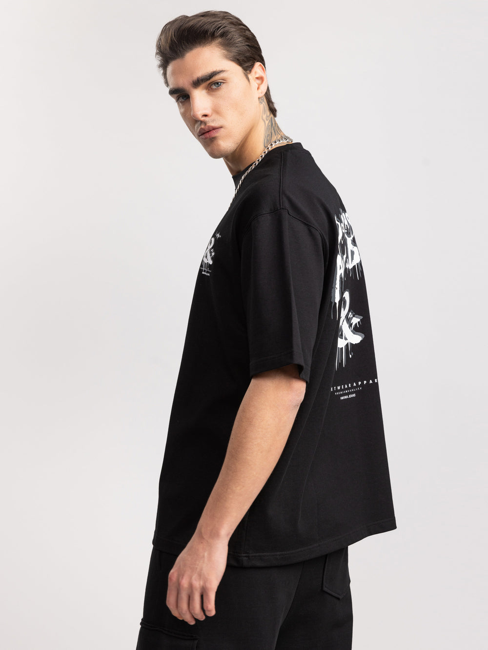 FASHION SET TOP Black / XXS