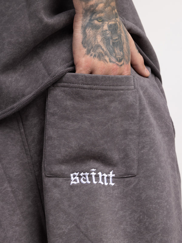 FASHION SET BOTTOM Scrubbed Black / XXL