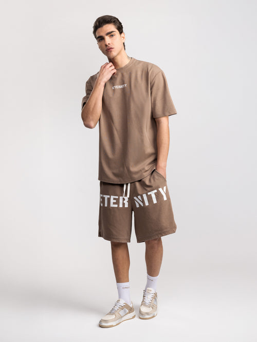FASHION SET TOP Brown / XXS