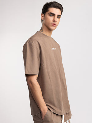 FASHION SET TOP Brown / XXS