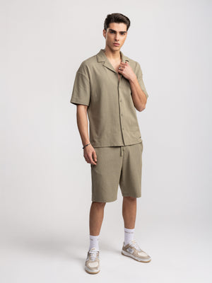 SET TOP RESORT Olive / XXL