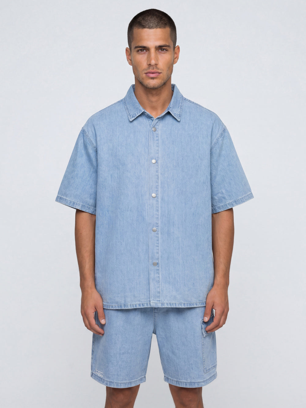 SET TOP RESORT Denim / XXL