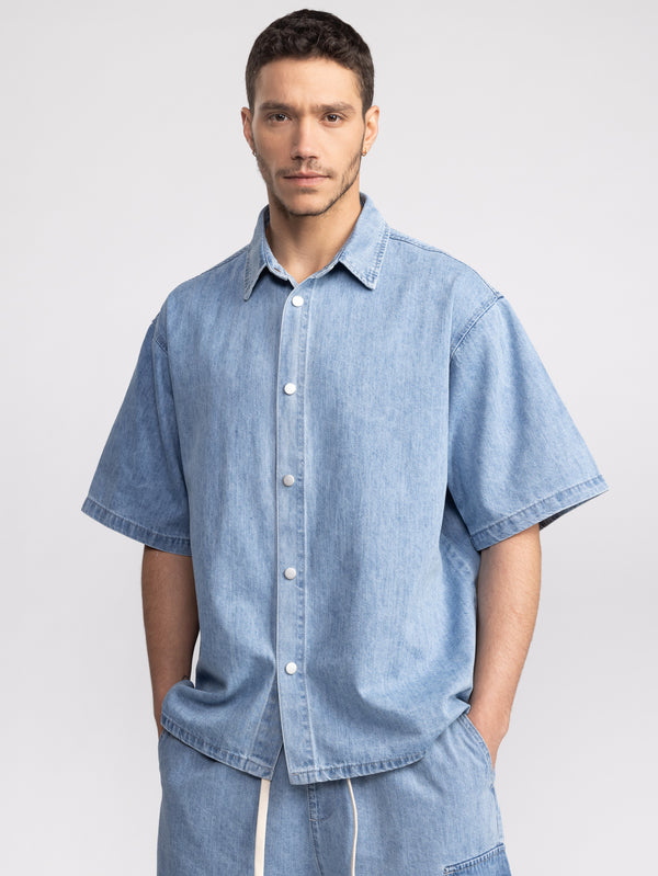 SET TOP RESORT Denim / XXL