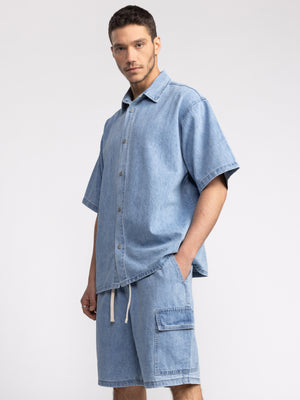 SET TOP RESORT Denim / XXL
