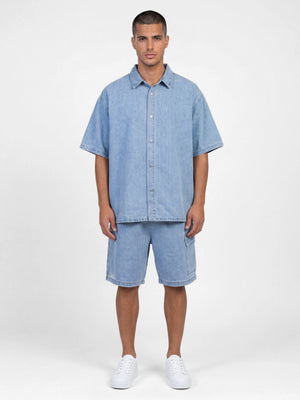 SET BOTTOM RESORT Denim / XXL