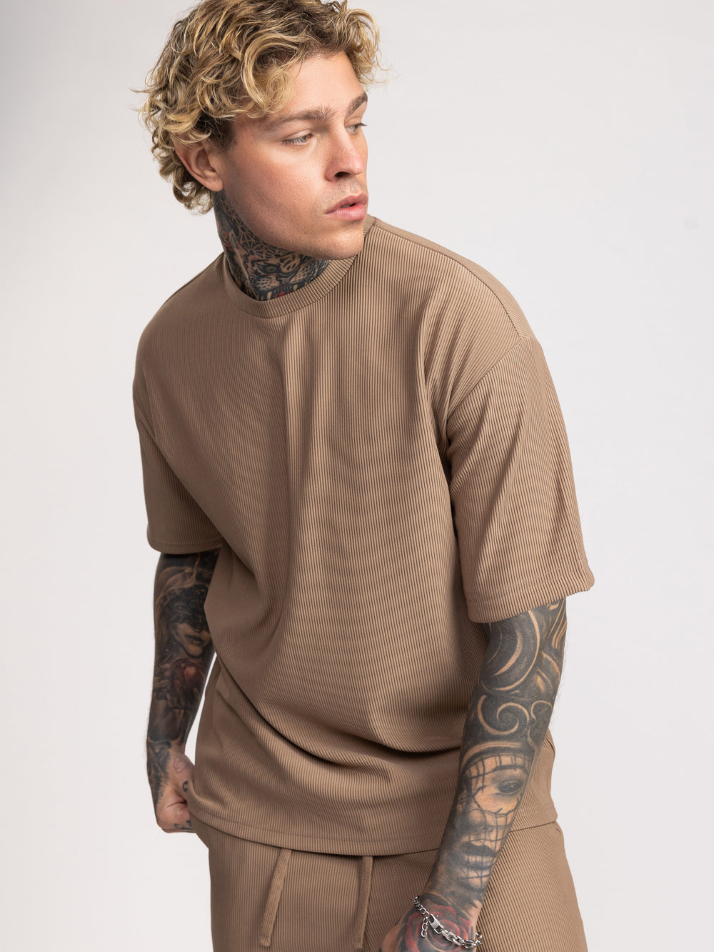 FASHION SET TOP Brown / XXS