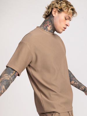FASHION SET TOP Brown / XXS