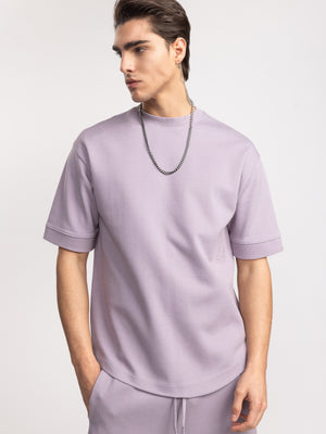 FASHION SET TOP Light Smoky Purple / XXS