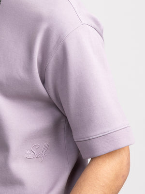 FASHION SET TOP Light Smoky Purple / XXS