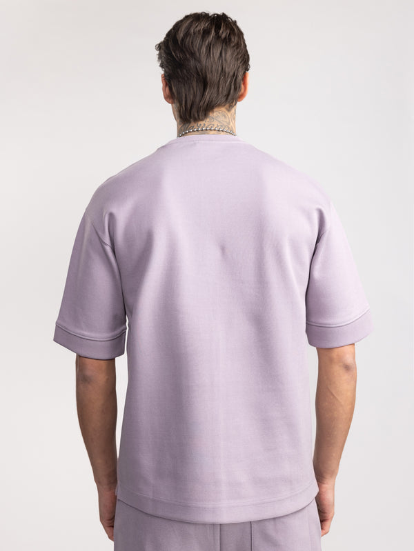 FASHION SET TOP Light Smoky Purple / XXS