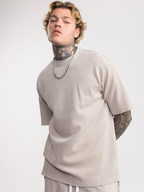 FASHION SET TOP Light Gray / XXS