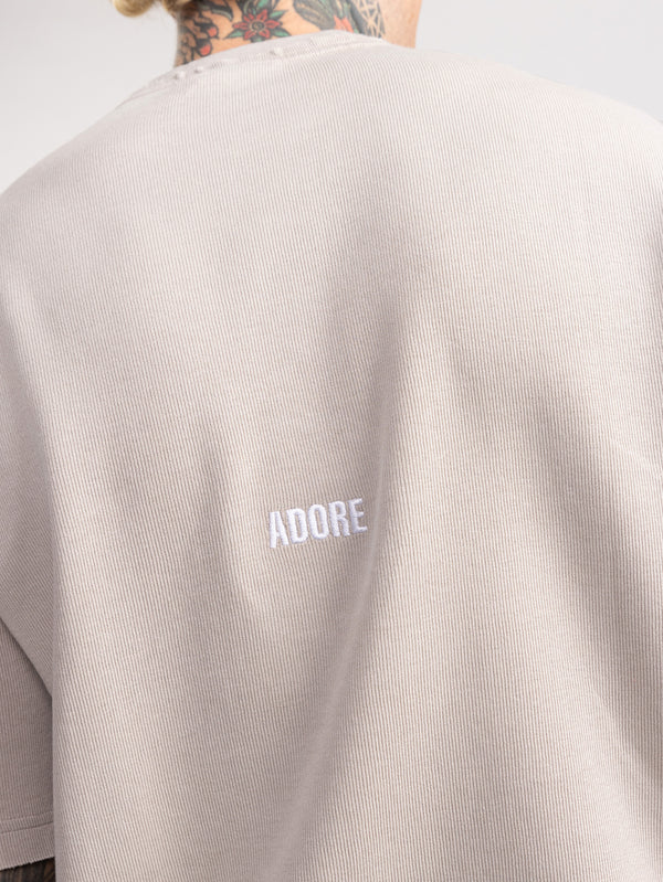 FASHION SET TOP Light Gray / XXS