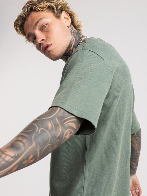 FASHION SET TOP Green / XXS