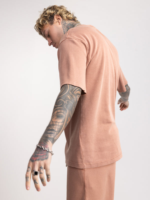 FASHION SET TOP Smoky Pink / XXS