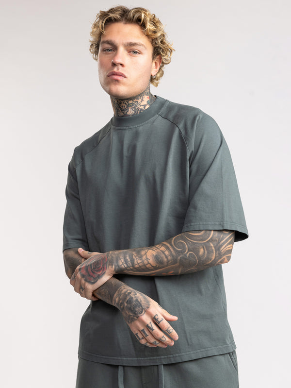 FASHION SET TOP Bottle Green / XXS
