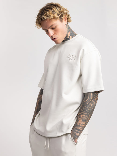 FASHION SET TOP Light Gray / XXS