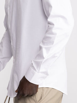 PREMIUM BUTTONNED SHIRTS White / XXS