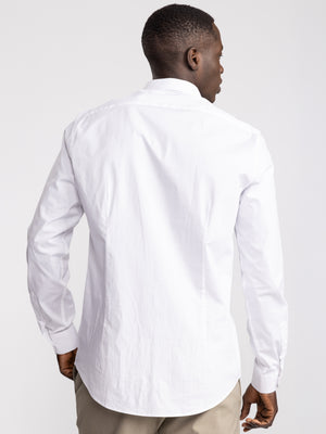 PREMIUM BUTTONNED SHIRTS White / XXS