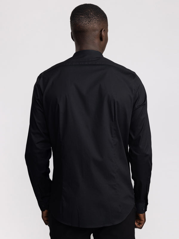 PREMIUM BUTTONNED SHIRTS Black / XXS