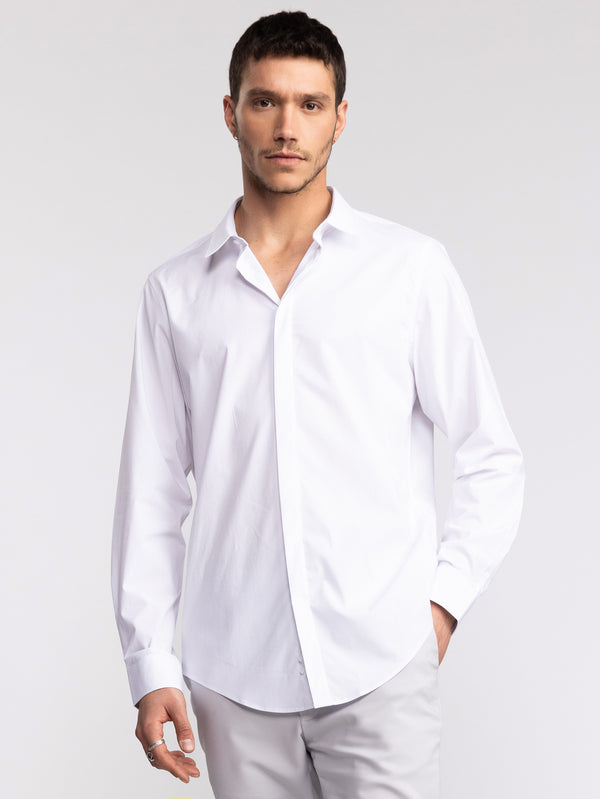 PREMIUM BUTTONNED SHIRTS White / XXL