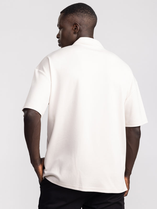 SHORT BUTTONNED SHIRTS Stone / XXL